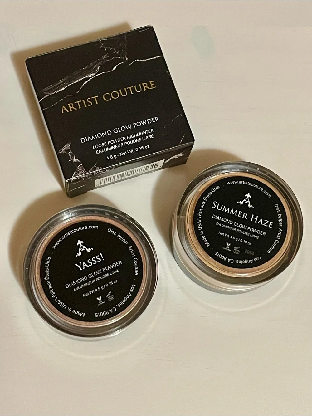 NEW Artist Couture Diamond Glow Powder Highlight Bundle + Brush